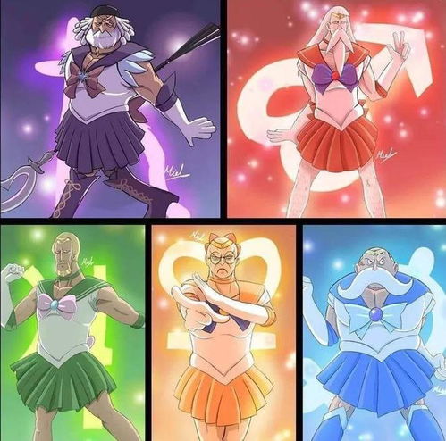 海贼王1110话情报炸裂,五老星5人合体,本体竟是美少女战士