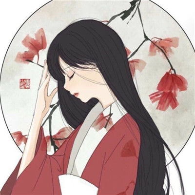 女生动漫图片长头发唯美古风,古风女生手绘图片