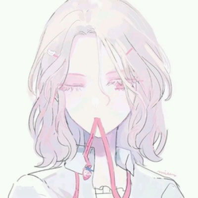 粉色系小仙女头像卡通