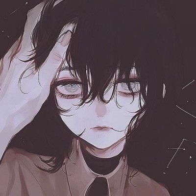 动漫头像丧系伤感痛哭