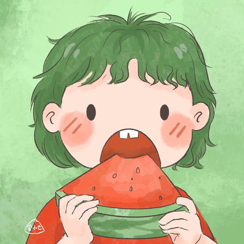 唯美插画治愈系背景图