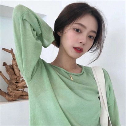 女生qq头像绿色系,干净唯美可爱一点的女生