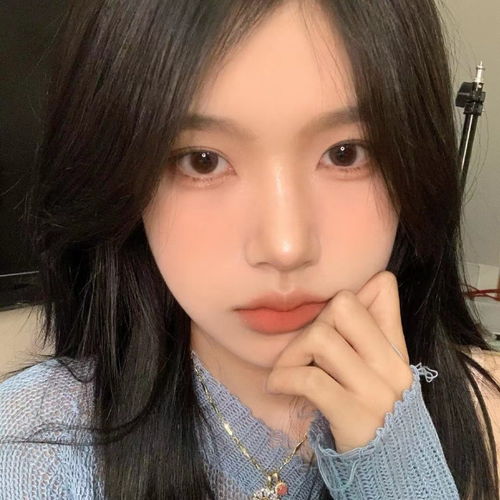 ins高冷可爱女生头像