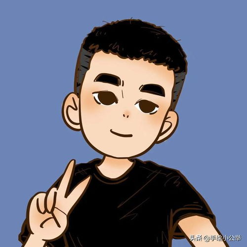 你的头像该换了,真人卡通版男生头像,年轻又帅气