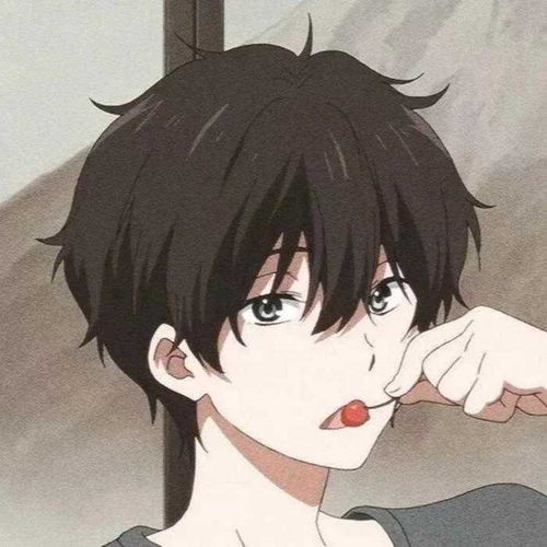 活泼开朗男漫画头像