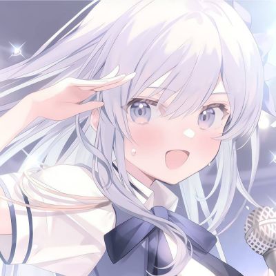治愈系小众头像动漫女生