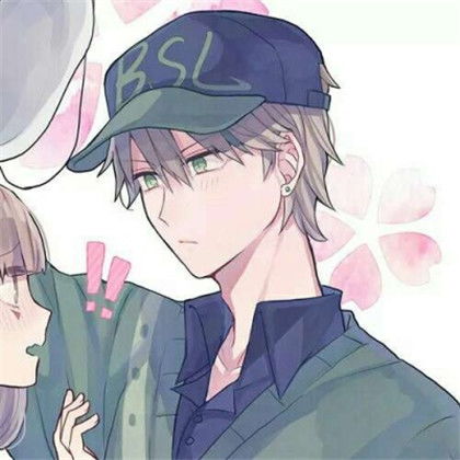 黑色系动漫情侣头像一男一女分开独爱