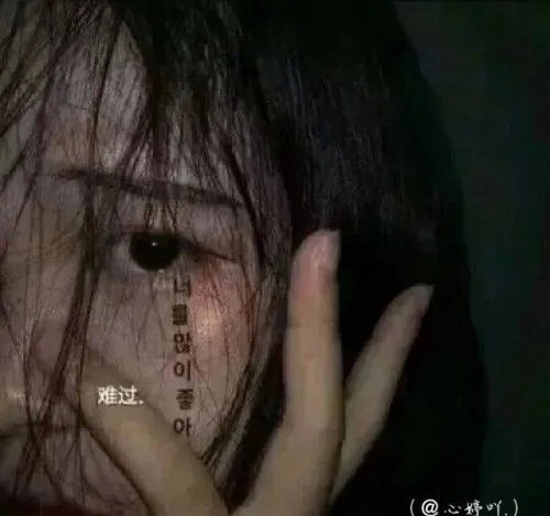 丧系头像其实我早有预感