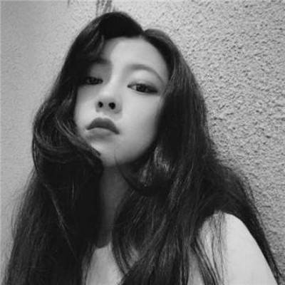 丧系黑白女生头像特别丧的头像女暗黑风格