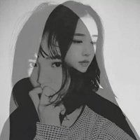 黑白女头像高冷韩范微信头像图片大全
