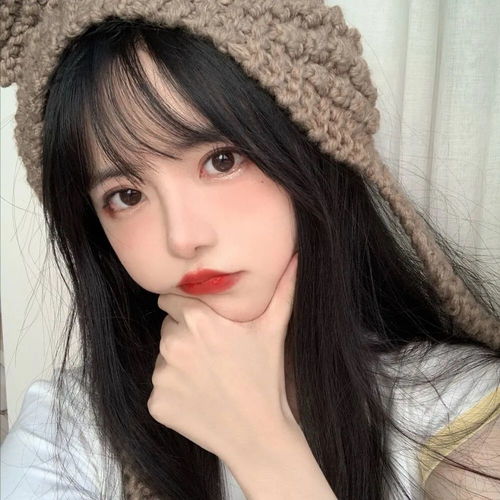 温柔系真人女生头像我做的一切只不过想活得更像我自己