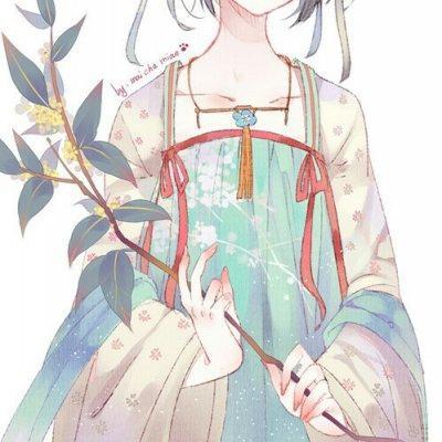 图少女动漫头像古风系列