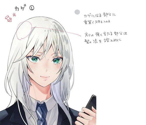 板绘教程深色系头发知道怎么画了,浅色系头发绘画技巧你知道吗