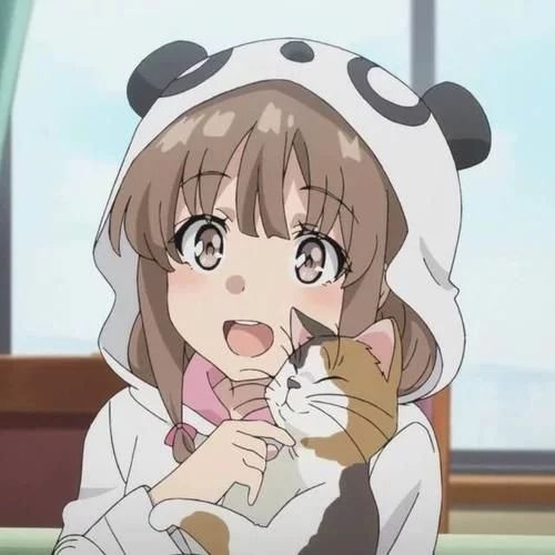 猫系女友头像动漫二次元