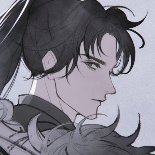 气势满分的动漫男头,看谁还敢给你点七夕青蛙