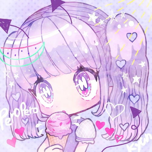 大眼睛可爱少女头像萌系画风