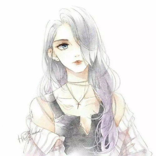 不要在我坟前哭,脏了我轮回的路帅气高冷动漫女头