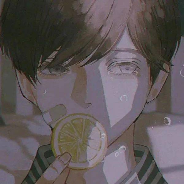 动漫男生头像不管多煎熬,人生都要眉眼带笑二次元
