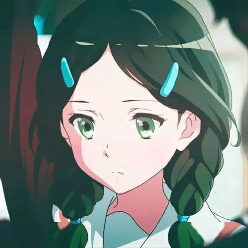 这波绿色系女生头像送给你
