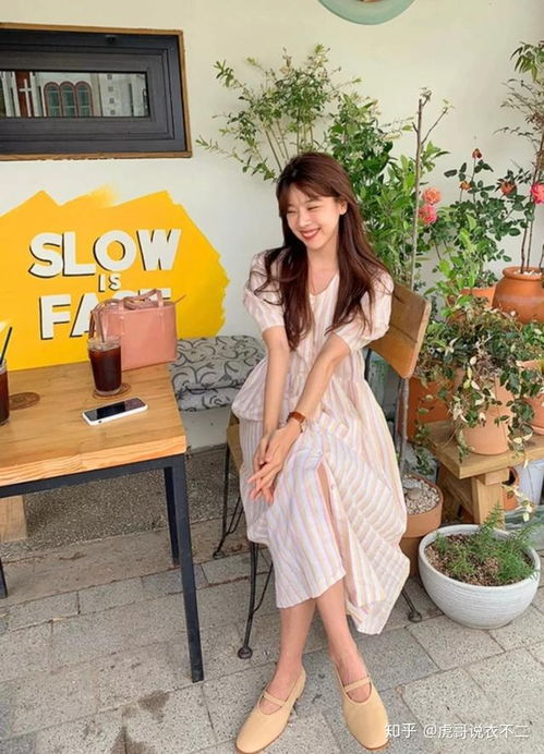 这些夏日韩系look太可了,温柔清新还时髦,满足你的少女心
