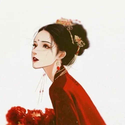 女生头像漫画古风