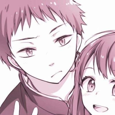 漫画风动漫情侣头像