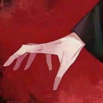 红色系高冷男生动漫头像,卡通头像图片
