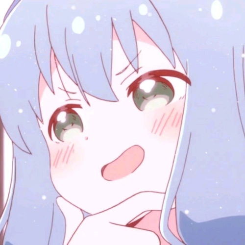治愈动漫系微信头像女