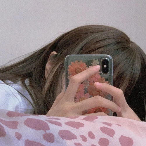 韩系女头不露脸手机控韩系清新