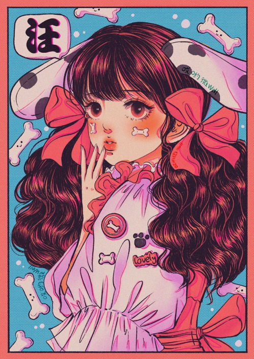 十二生肖系列女生头像这种风格也好赞