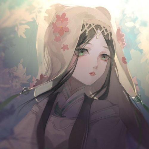 女生头像丨古风手绘温柔似水的女子