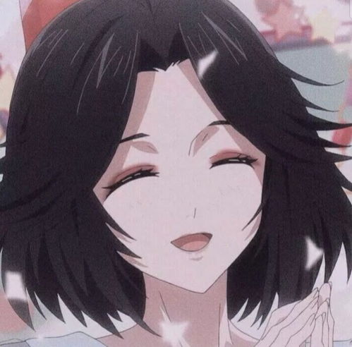 一组动漫女生头像