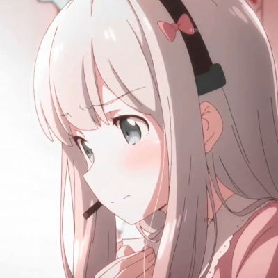 奶酪动漫二次元女生可爱头像
