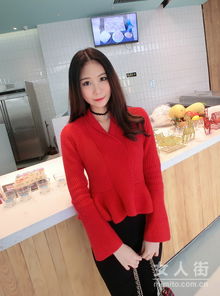 春节潮妞穿搭示范红色服饰搭配专题