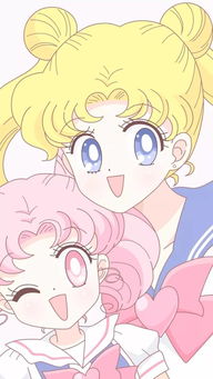 粉色系少女心炸裂的美少女战士动漫手机壁纸