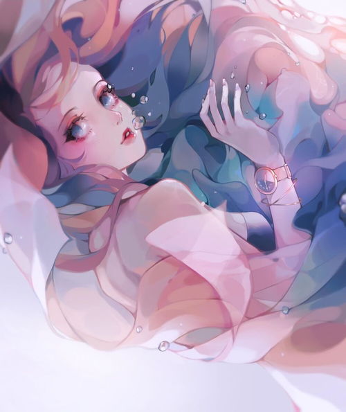 色彩梦幻甜美的少女系插画丨插画师nayui堆糖,美图壁纸兴趣社区