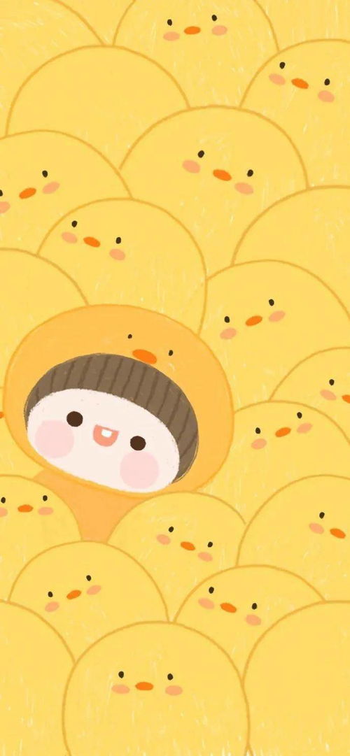 黄色系壁纸