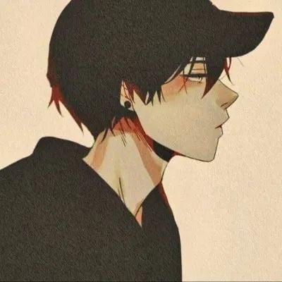 动漫男头用野草纪念我吧,玫瑰太贵了