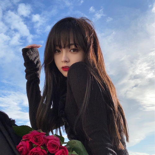 头像黑色系女头像