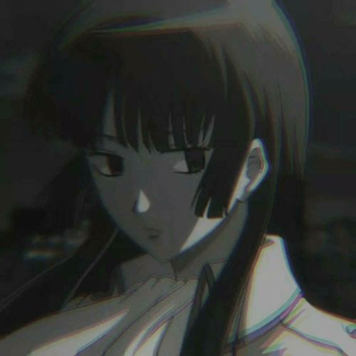 动漫女头暗黑微丧动漫女生头像