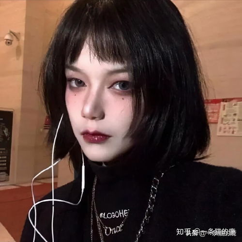 猫系女孩照片真人美女头像