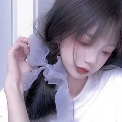 粉丝求图0524蓝色系女头像