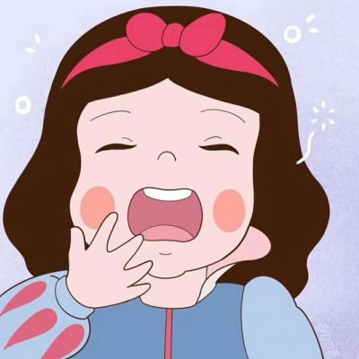 微信情侣头像卡通一男一女可爱高清图片