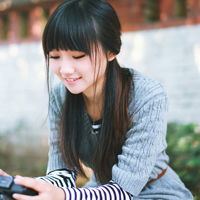 治愈系女生头像甜美女生的容颜