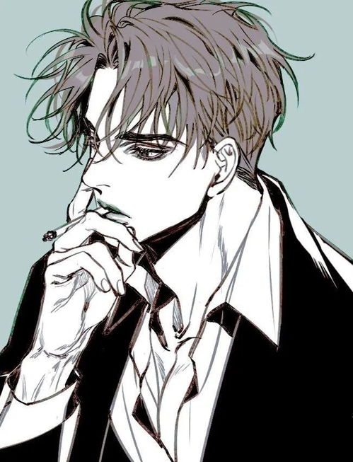 斯文败类禁欲系男生头像动漫