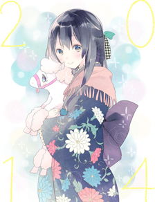 二次元少女动漫插画原创手绘萌系堆糖,美好生活研究所
