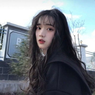 绿色系高清女生头像蓝色系