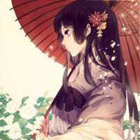 唯美迷人古风美女头像
