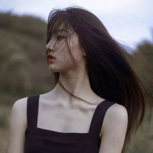 黑色系高级感头像女生qq头像