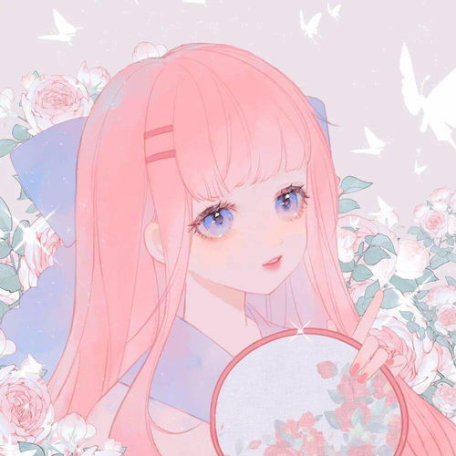 红色系微信头像,这么可爱的画风,燃爆了少女心